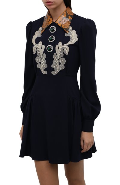 Шерстяное платье ALESSANDRA RICH, арт. FAB2670-F2335, фото 3