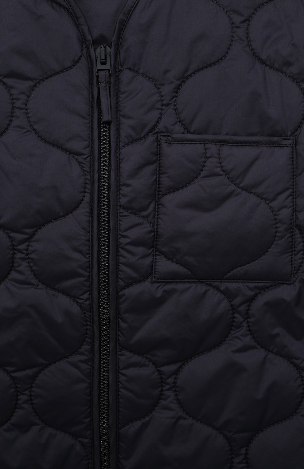 Стеганый жилет IL GUFO темно-синего цвета по цене 19950 руб., арт. P23GT040N0068/14, фото 3 Стеганый жилет IL GUFO, арт. P23GT040N0068/14, фото 3