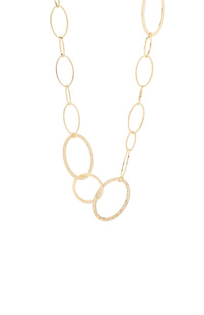 Колье EXCLAIM золотого цвета по цене 13980 руб., арт. 035G2631N, фото 2 Колье EXCLAIM, арт. 035G2631N, фото 2