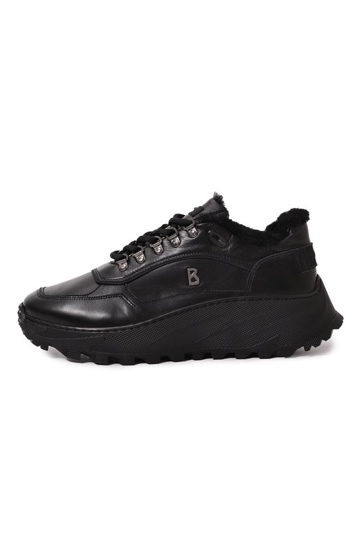 Кожаные кроссовки Sheffield Bogner 12441763 Чёрный  12441763 Фото 4