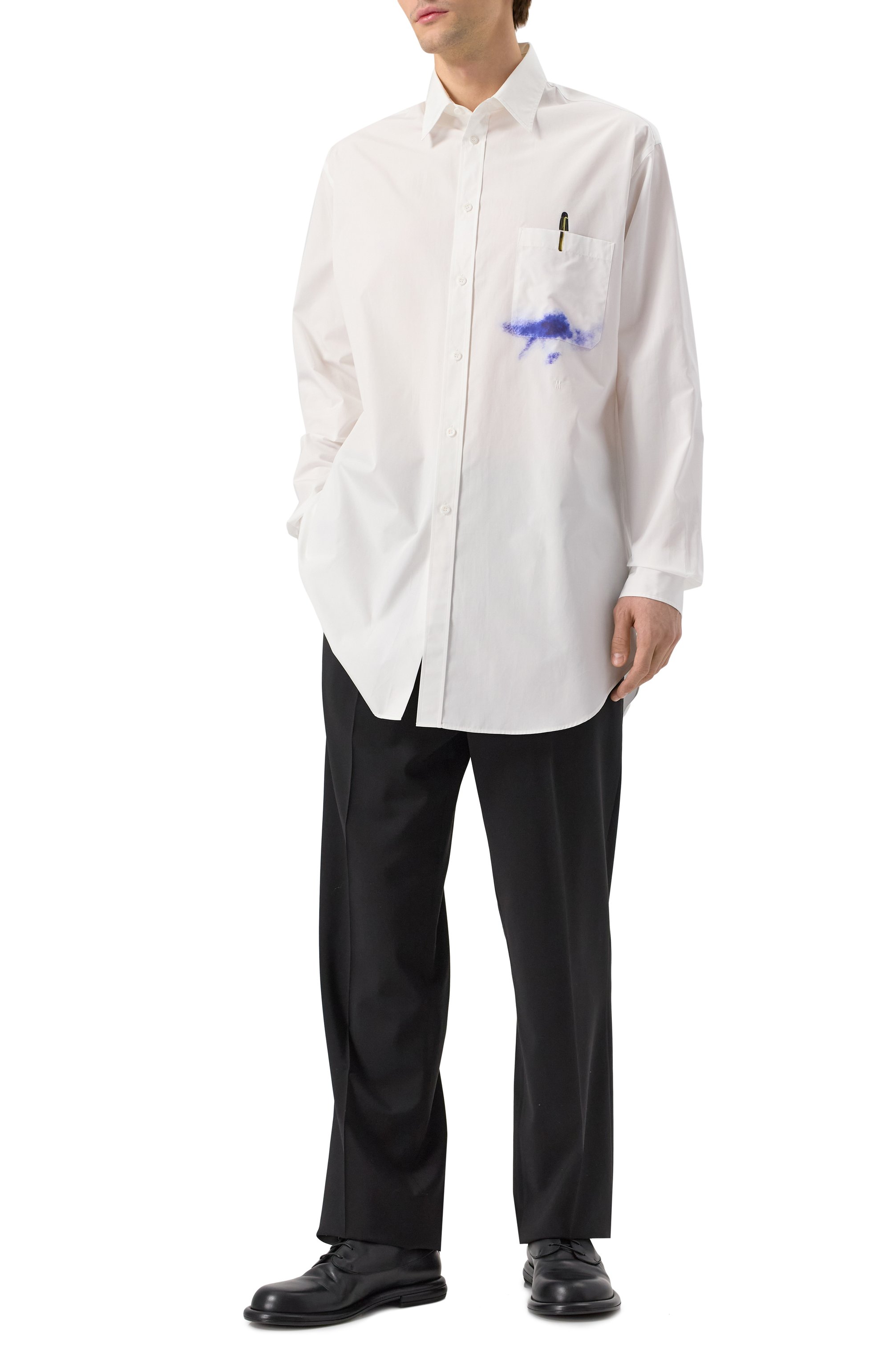 Шерстяные брюки MOSCHINO черного цвета по цене 69950 руб., арт. A0305/0217, фото 2 Шерстяные брюки MOSCHINO, арт. A0305/0217, фото 2