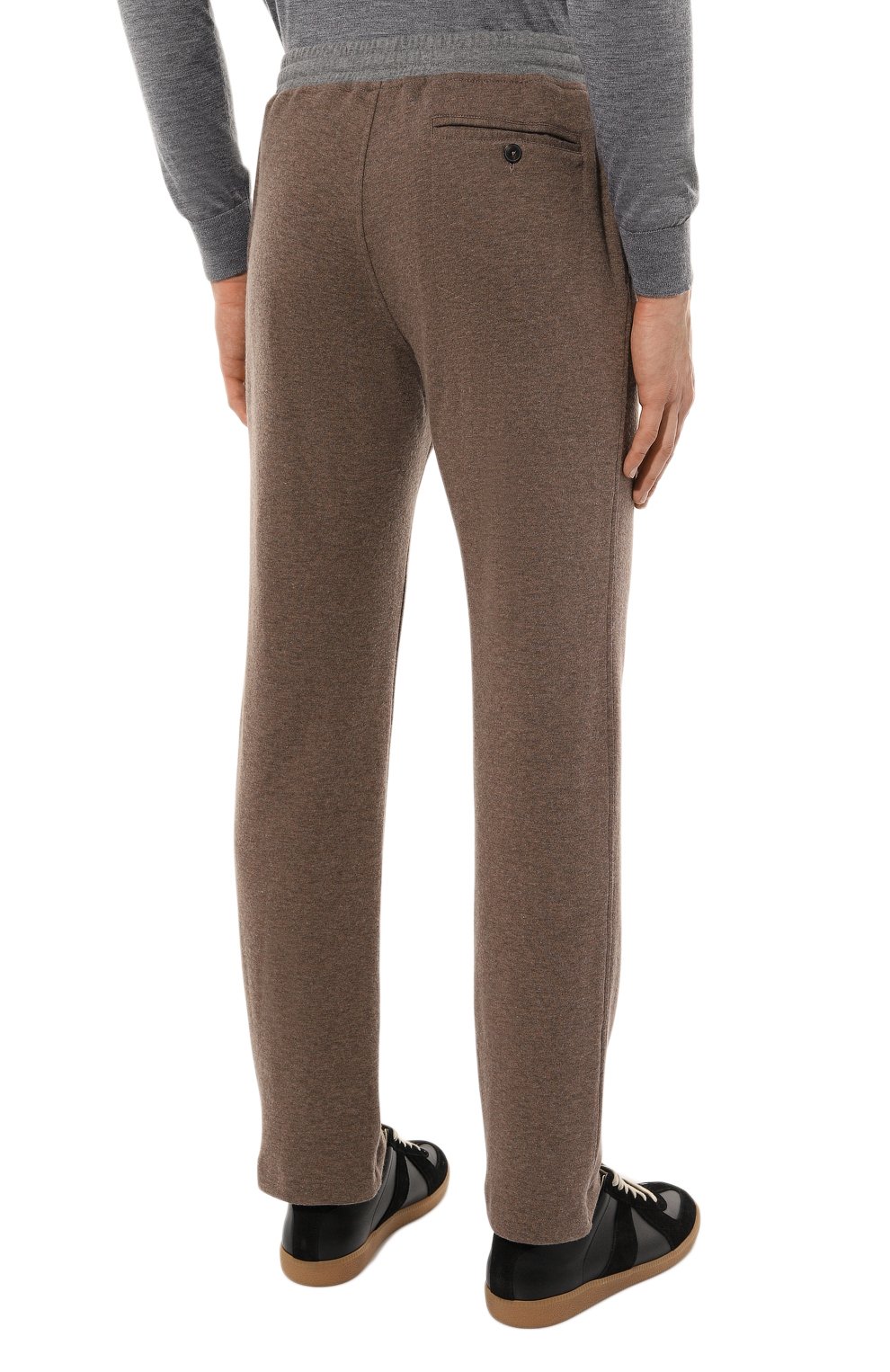 Брюки из хлопка и кашемира CAPOBIANCO, арт. 15M706.LB00., фото 4