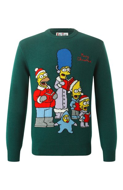 Мужской джемпер из шерсти и вискозы MC2 SAINT BARTH, арт. STBM HER0N/HER0001/01846C