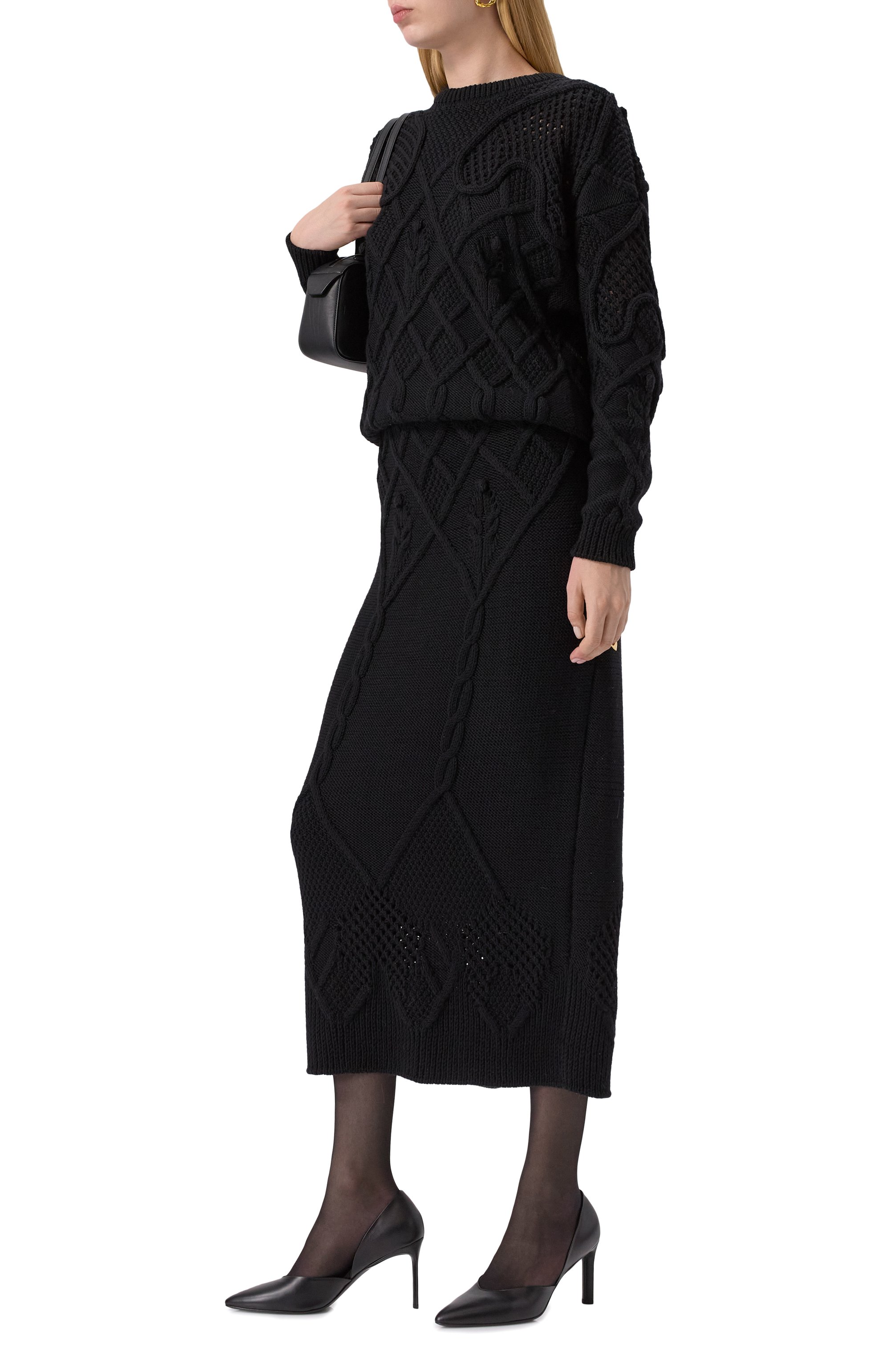 Кожаные туфли d'orsay CO, арт. 0459AGN/BLACK, фото 2