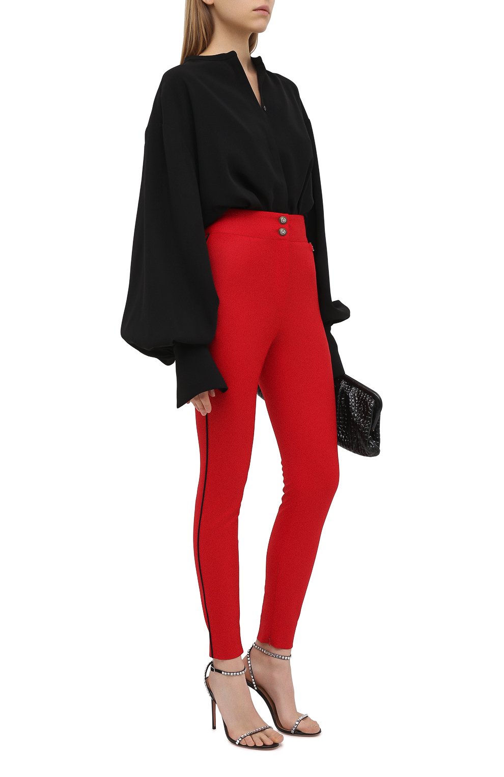 Шерстяные брюки DOLCE & GABBANA, арт. FTBU1T/FUBE7, фото 2