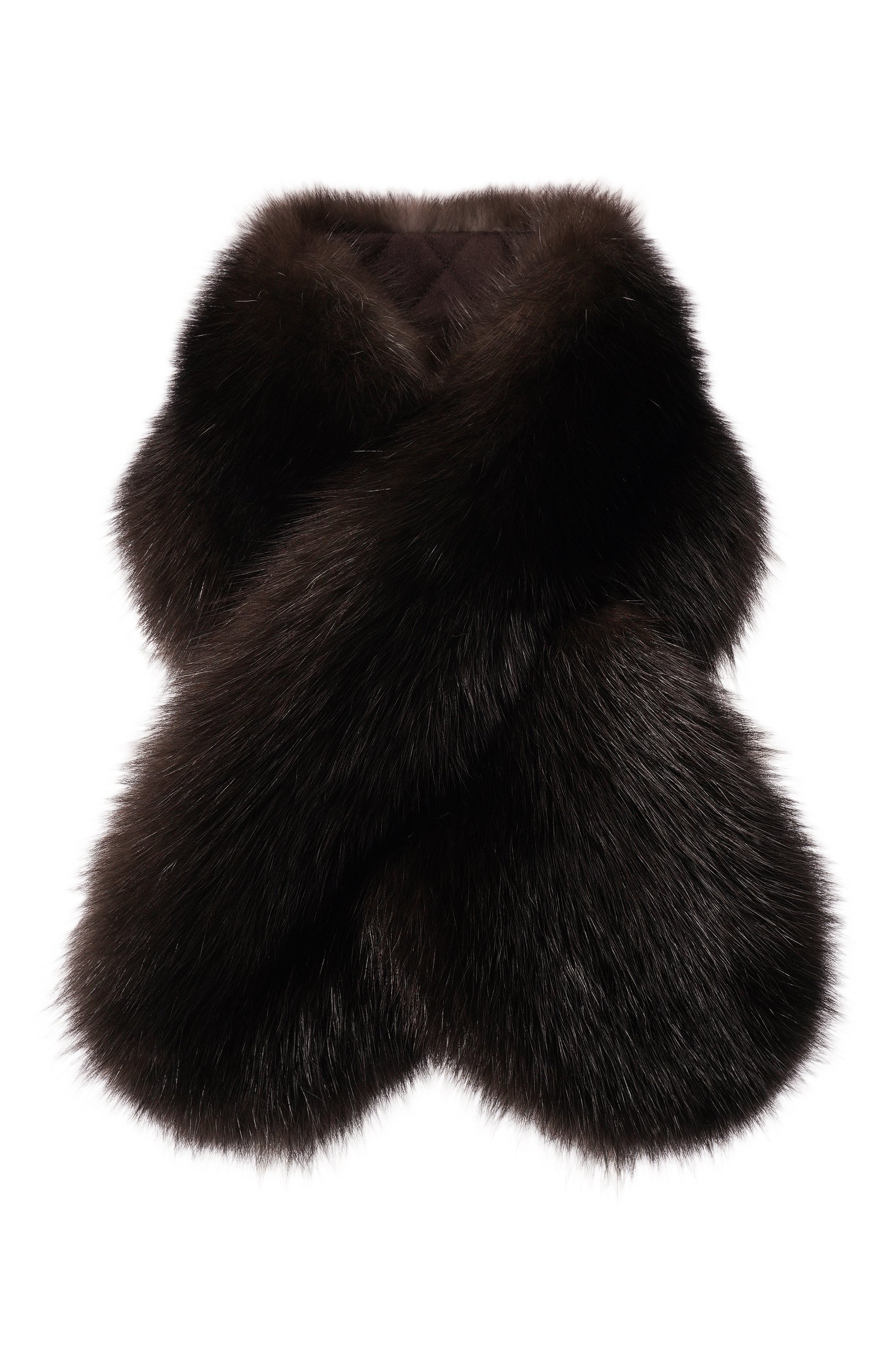 Меховой шарф из соболя BLACK SABLE, арт. BS-ACSS-EB, фото 1