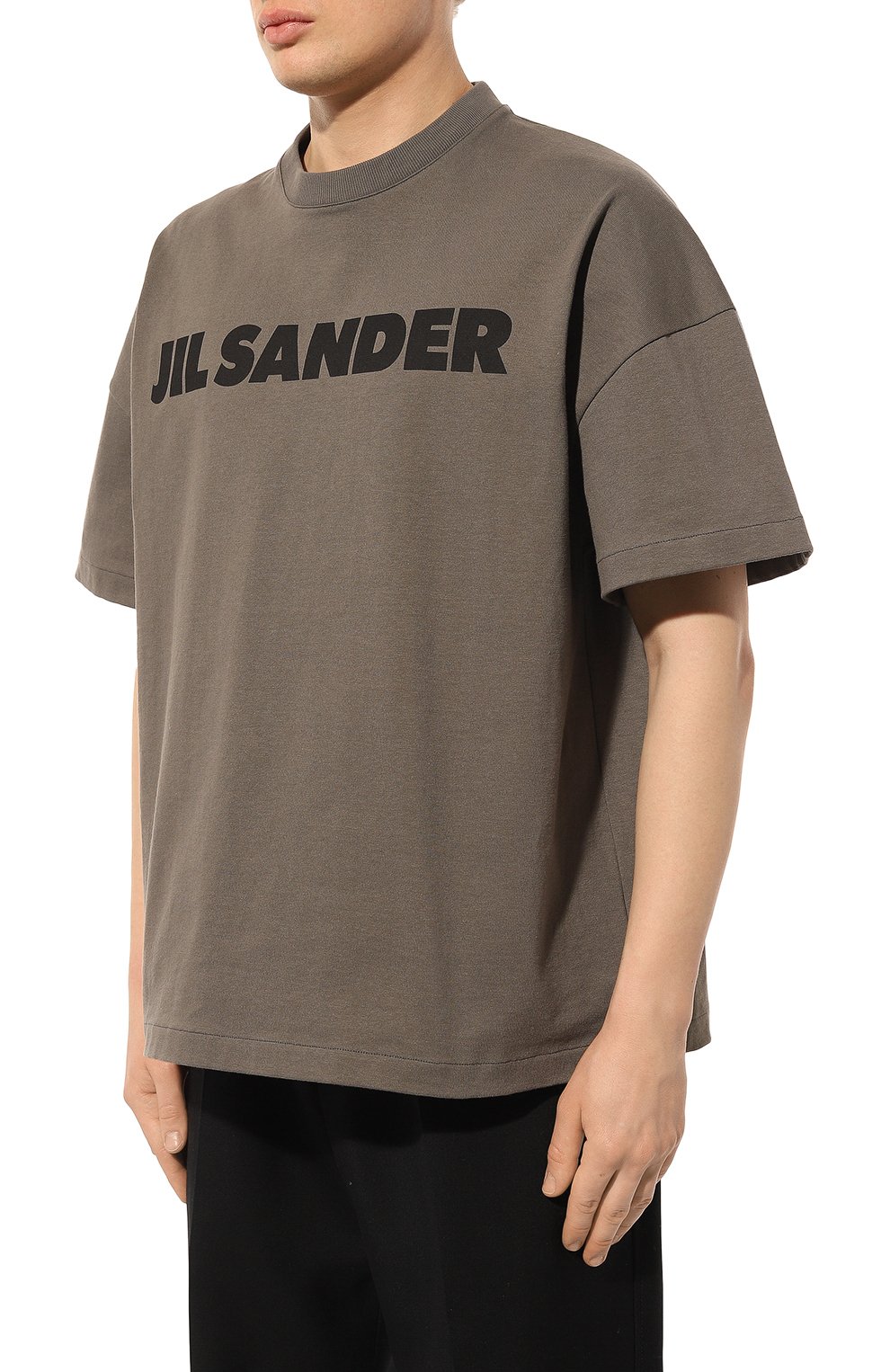 Хлопковая футболка JIL SANDER, арт. J21GC0001/J20215, фото 3