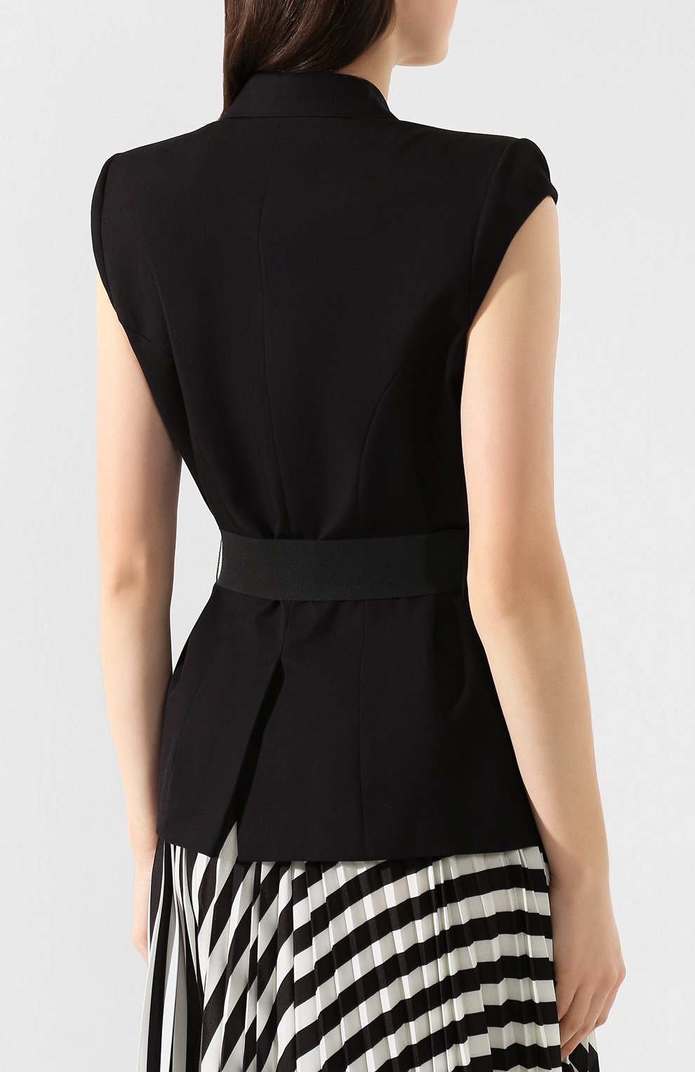 Жилет из смеси хлопка и шерсти DRIES VAN NOTEN, арт. 201-30282-9293, фото 4