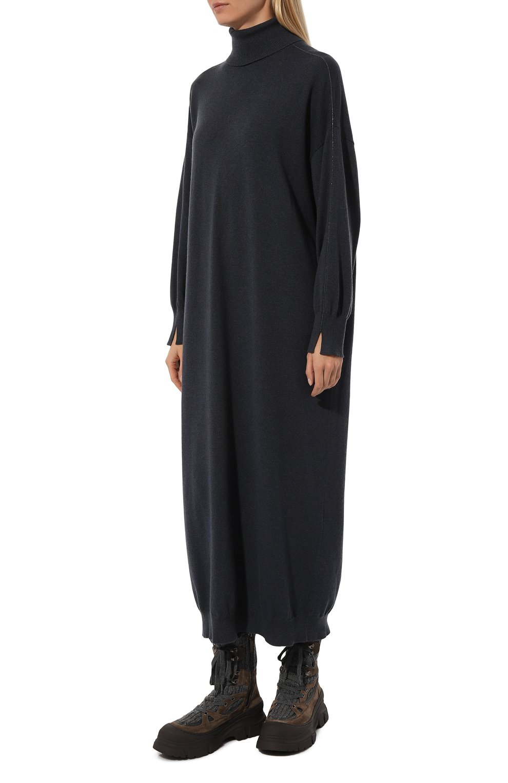 Кашемировое платье BRUNELLO CUCINELLI, арт. M12191A93, фото 3