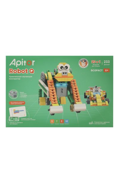 Программируемый конструктор robot q APITOR, арт. ALILO-APITORQ
