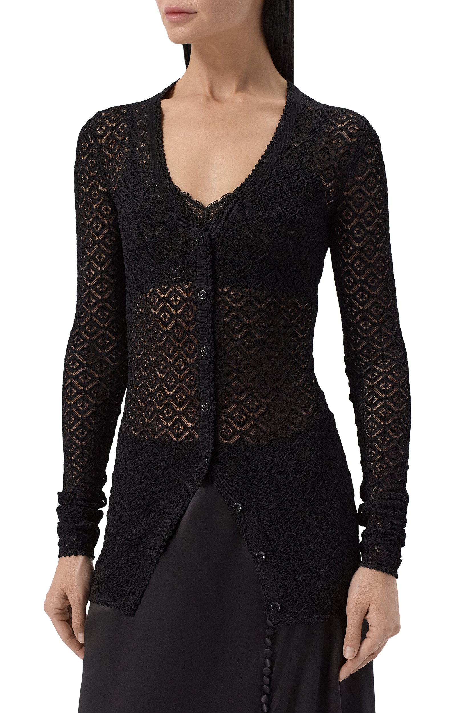 Кардиган из вискозы DOLCE & GABBANA, арт. FXVG1T/JAISA, фото 3