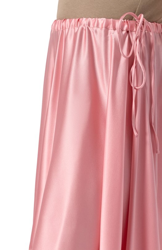 Атласная юбка Dries Van Noten 251-010802-1032 Розовый  251-010802-1032 Фото 5