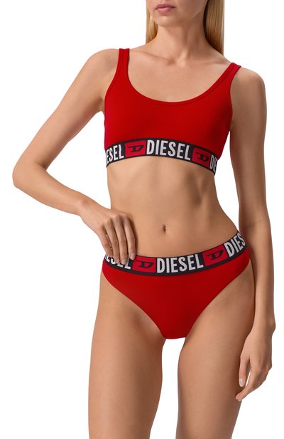 Женские комплект из трех хлопковых трусов DIESEL, арт. 00SE0K/0NJAP