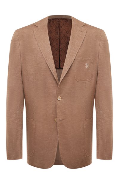 Мужской пиджак из шелка и кашемира STEFANO RICCI, арт. M1RMM23TR8/KCLCPS