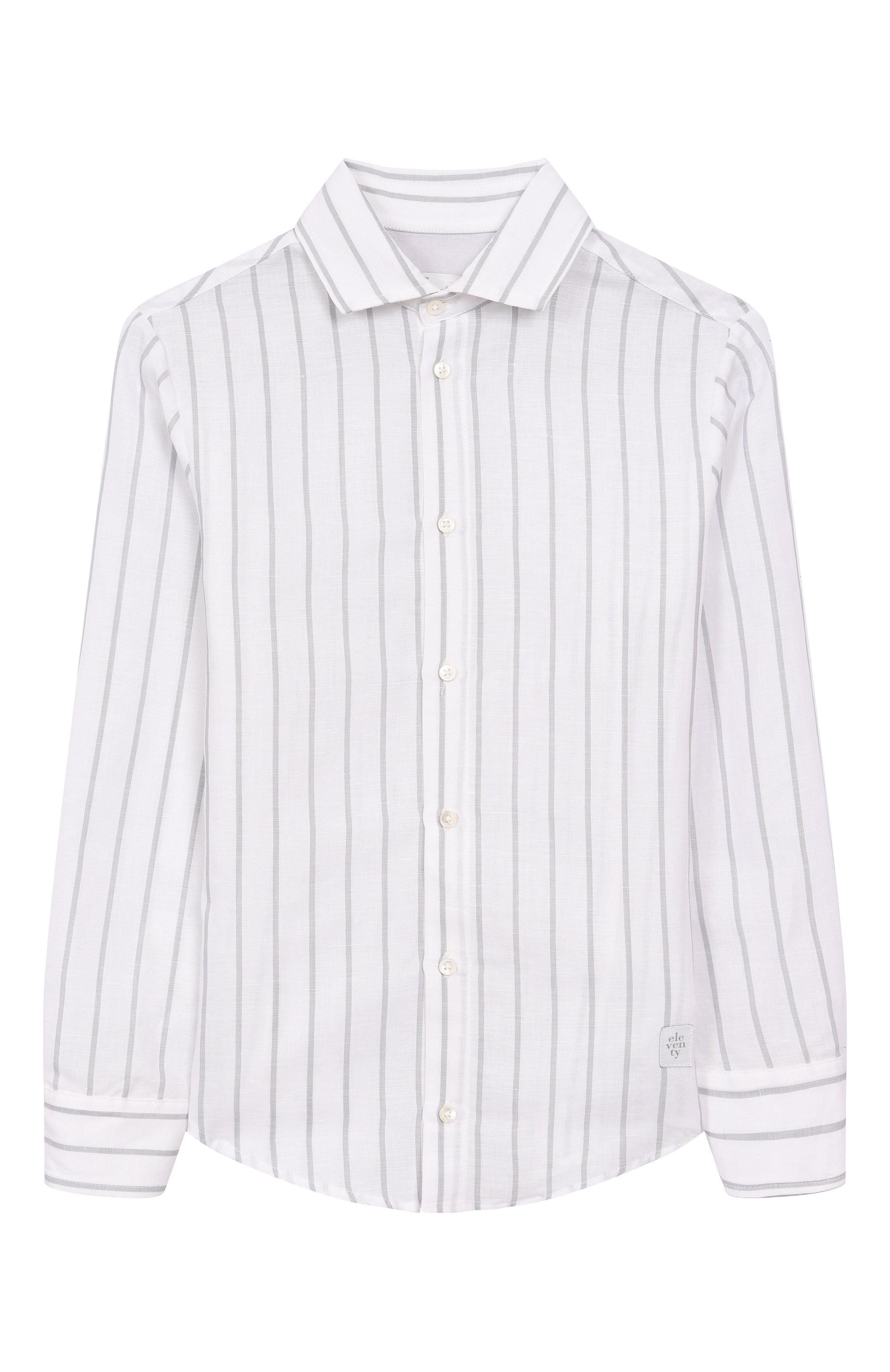 Рубашка изо льна и хлопка ELEVENTY, арт. EW5P30/Z2898/10-16, фото 1