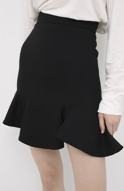 Юбка из шерсти и шелка ALEXANDER MCQUEEN, арт. 631506/QJAAA, фото 3