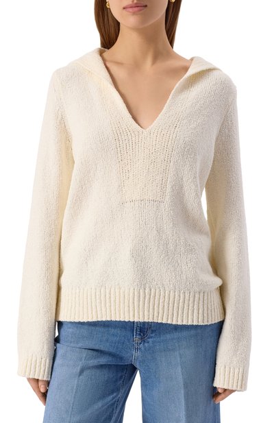 Хлопковый свитер LOULOU DE SAISON, арт. BAHIA, фото 3