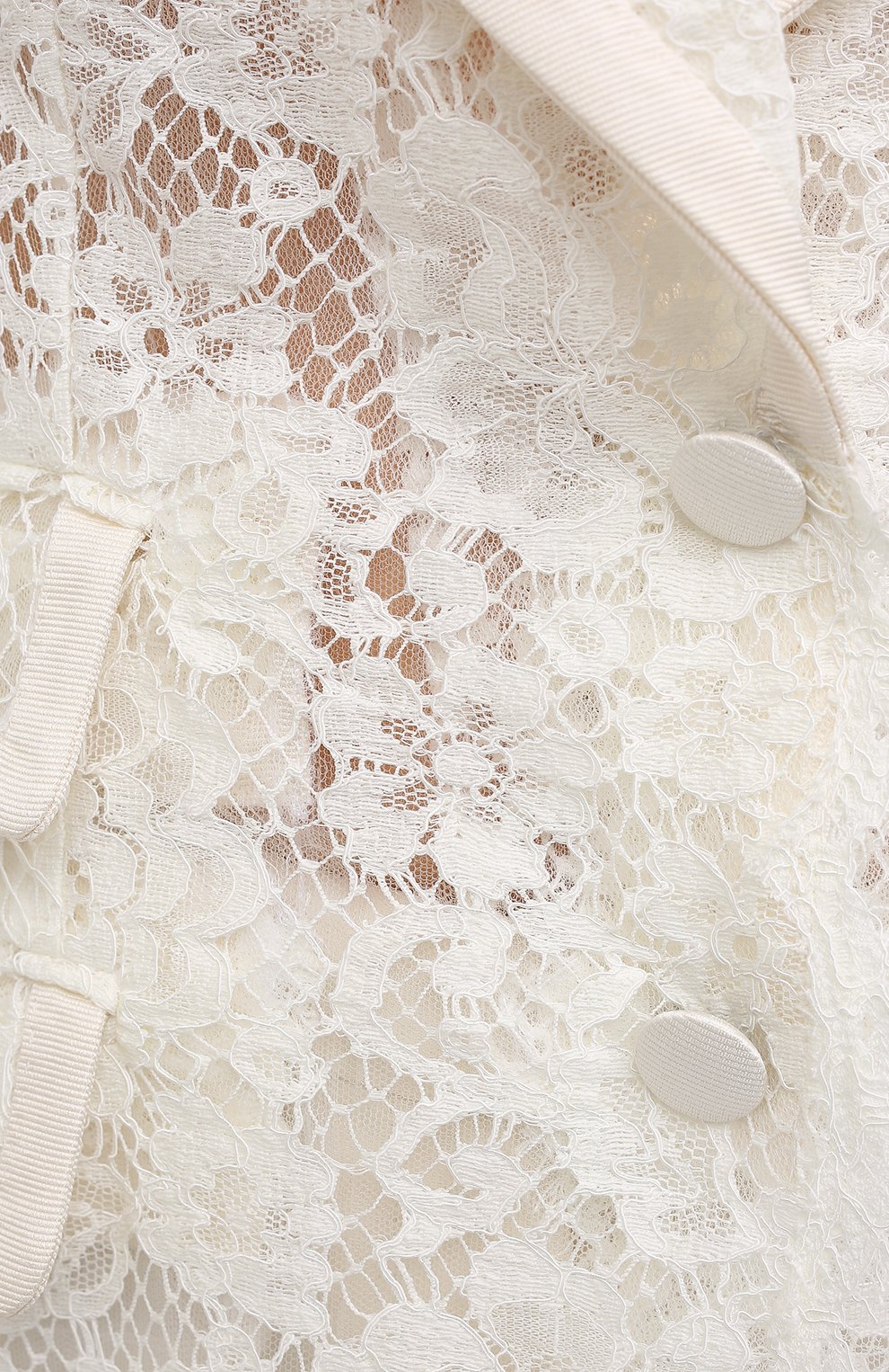 Жакет DOLCE & GABBANA белого цвета по цене 363000 руб., арт. F29EPT/HLMEA, фото 5 Жакет DOLCE & GABBANA, арт. F29EPT/HLMEA, фото 5