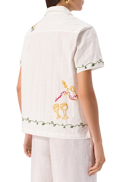 Хлопковая рубашка DUNST, арт. UDSH5B129E2, фото 4