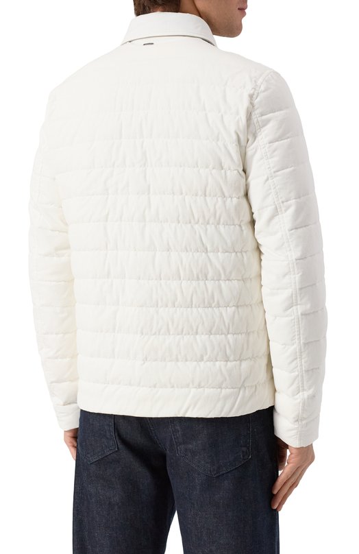 Пуховая куртка Herno PI00106UR/13265 Белый  PI00106UR/13265 Фото 4