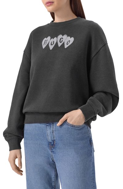 Хлопковый свитшот HUGO, арт. 50555824, фото 3