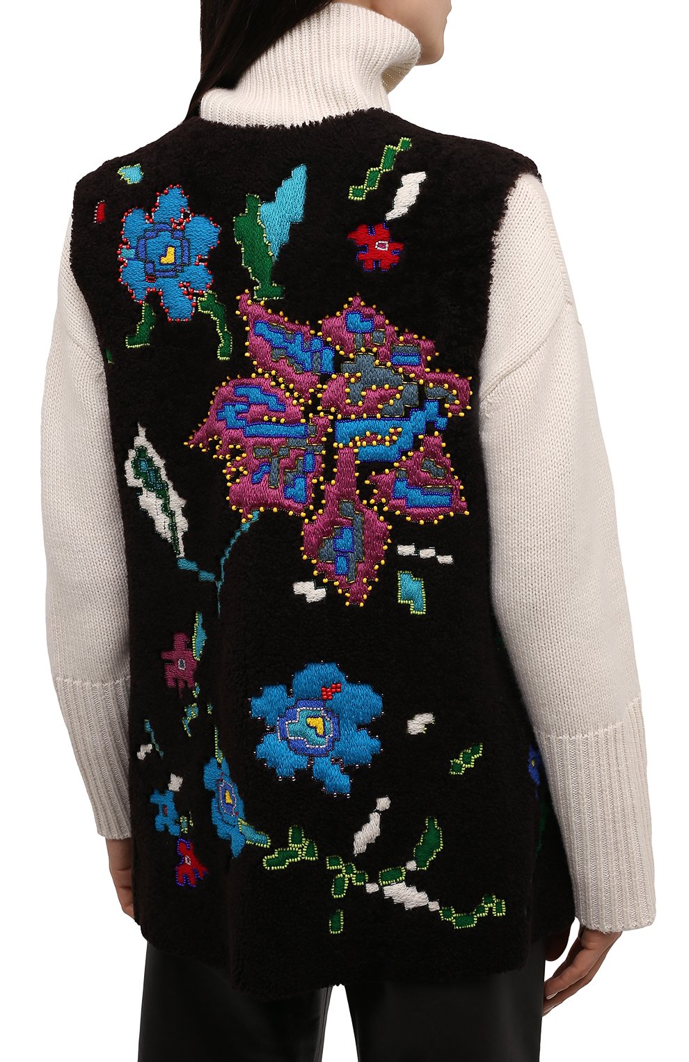 Жилет из овчины VALENTINO, арт. PF3FC1156BF, фото 4