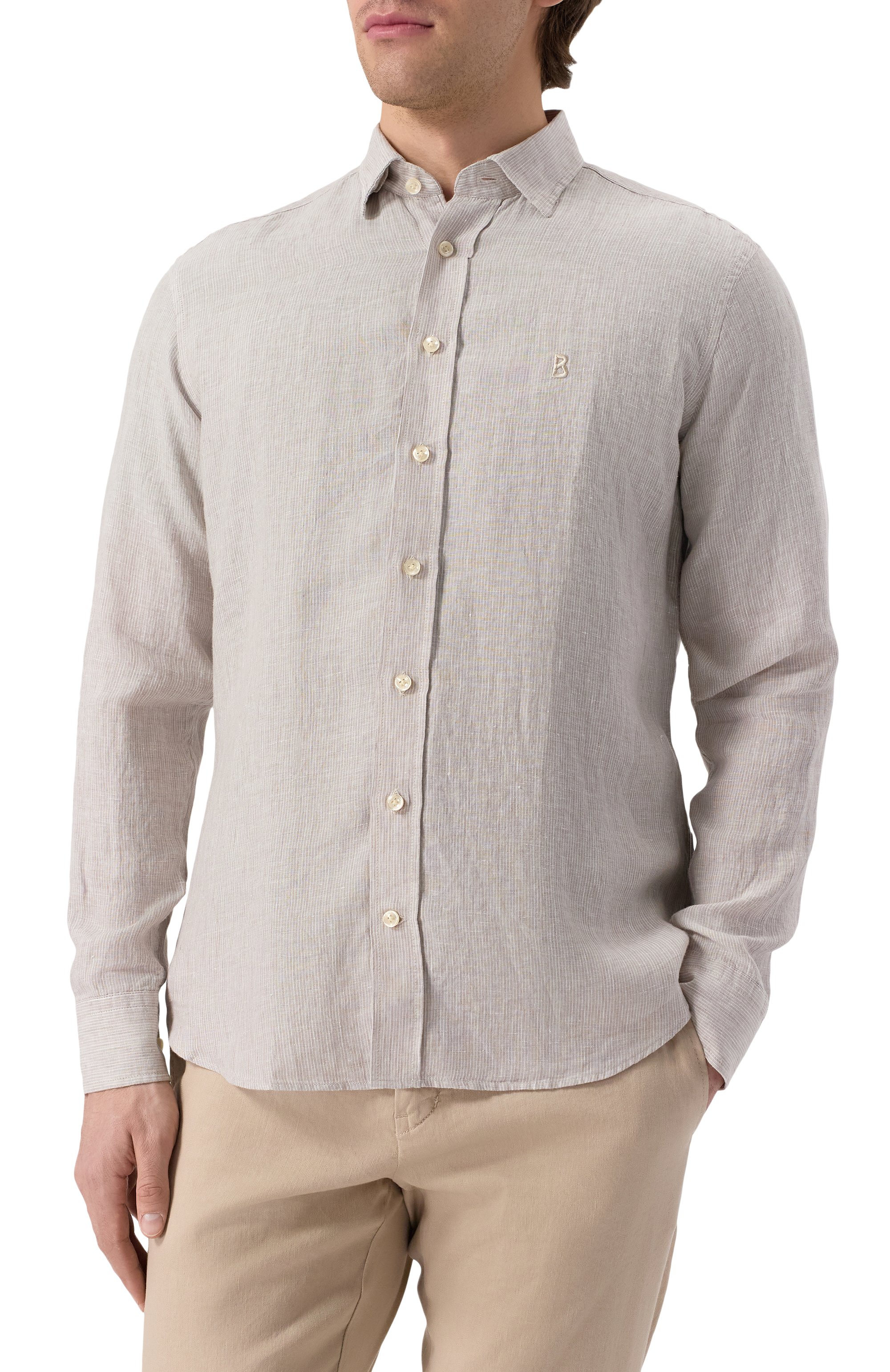 Льняная рубашка BOGNER, арт. 58848064, фото 3