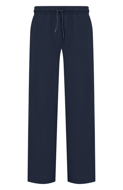 Мужские брюки изо льна и вискозы EMPORIO ARMANI, арт. EM000586/AF20590