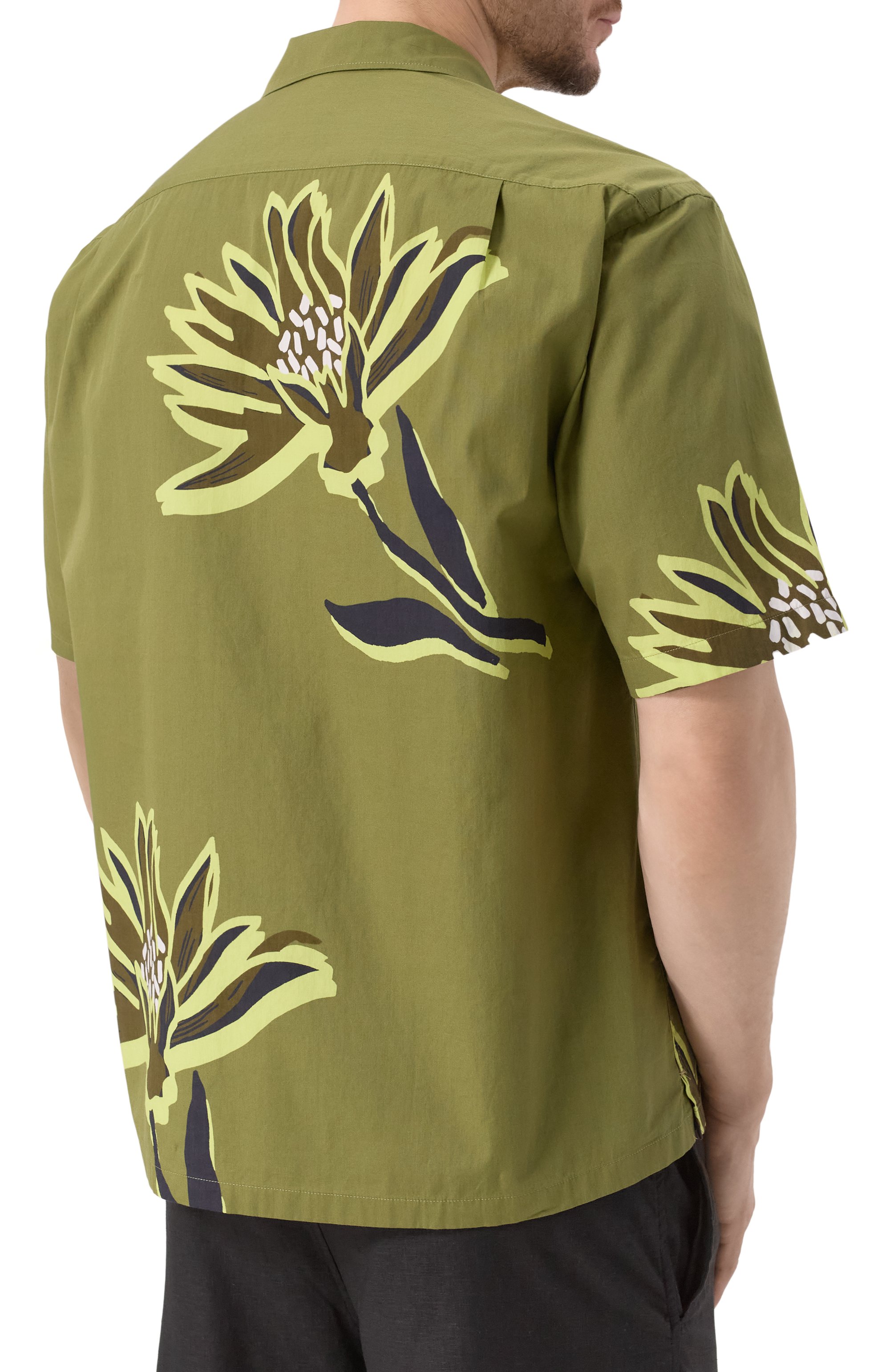 Хлопковая рубашка BOSS, арт. 50540851, фото 4