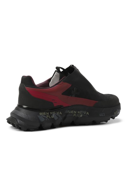 Комбинированные кроссовки Sciliard Premiata SCILIARD/VAR 437 Чёрный  SCILIARD/VAR 437 Фото 5