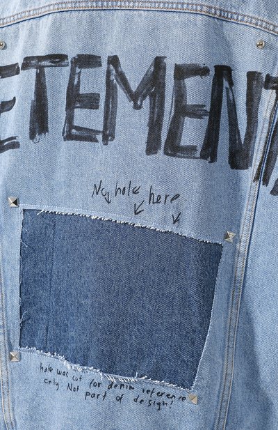 Джинсовая куртка VETEMENTS, арт. USS193003/W, фото 5