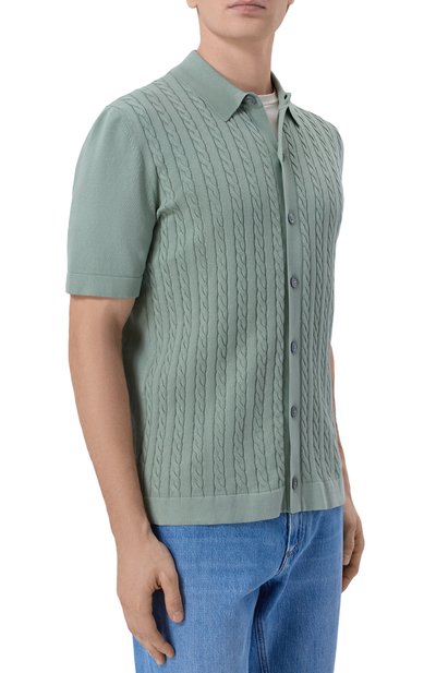 Хлопковая рубашка GRAN SASSO, арт. 57173/18167, фото 3