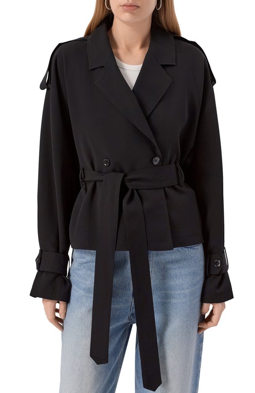 Тренч Aya Muse AMFW2555 Чёрный  AMFW2555 Фото 3