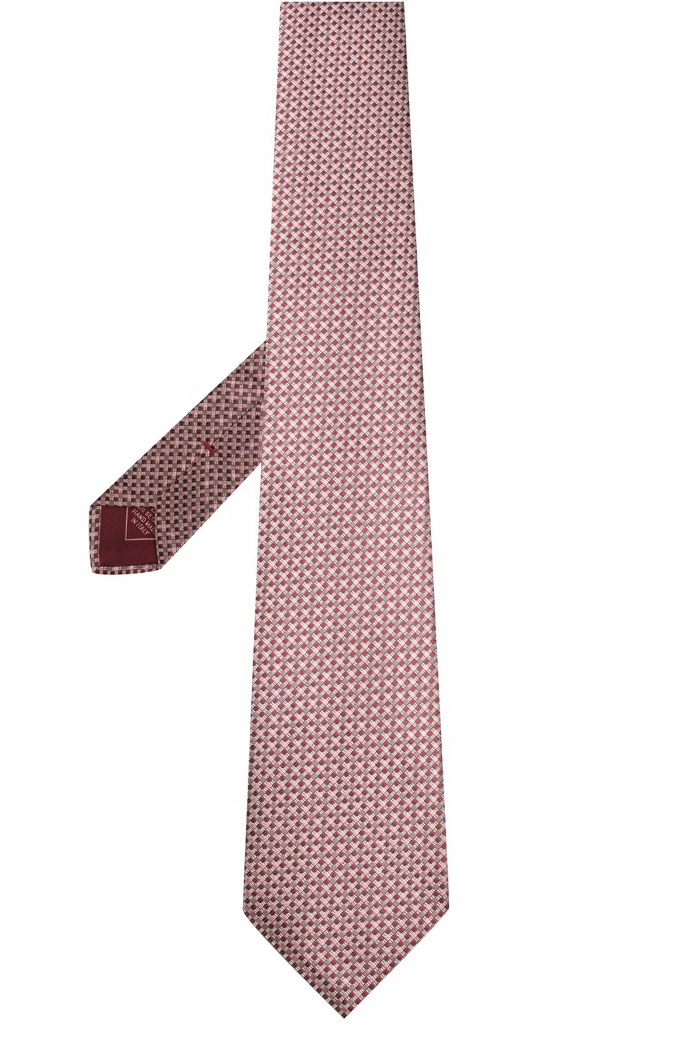 Шелковый галстук BRIONI бордового цвета по цене 24400 руб., арт. 062I00/P841P, фото 2 Шелковый галстук BRIONI, арт. 062I00/P841P, фото 2
