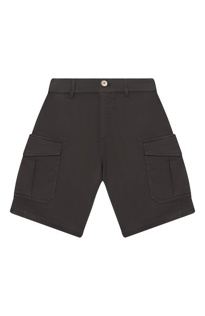 Хлопковые шорты-карго BRUNELLO CUCINELLI, арт. B289LP900B
