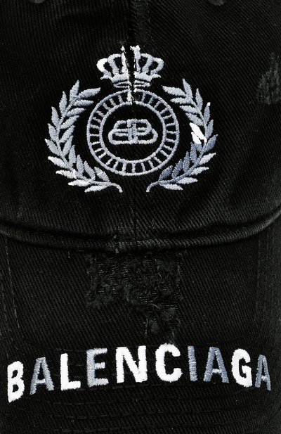 Джинсовая бейсболка BALENCIAGA, арт. 661887/410B2, фото 4