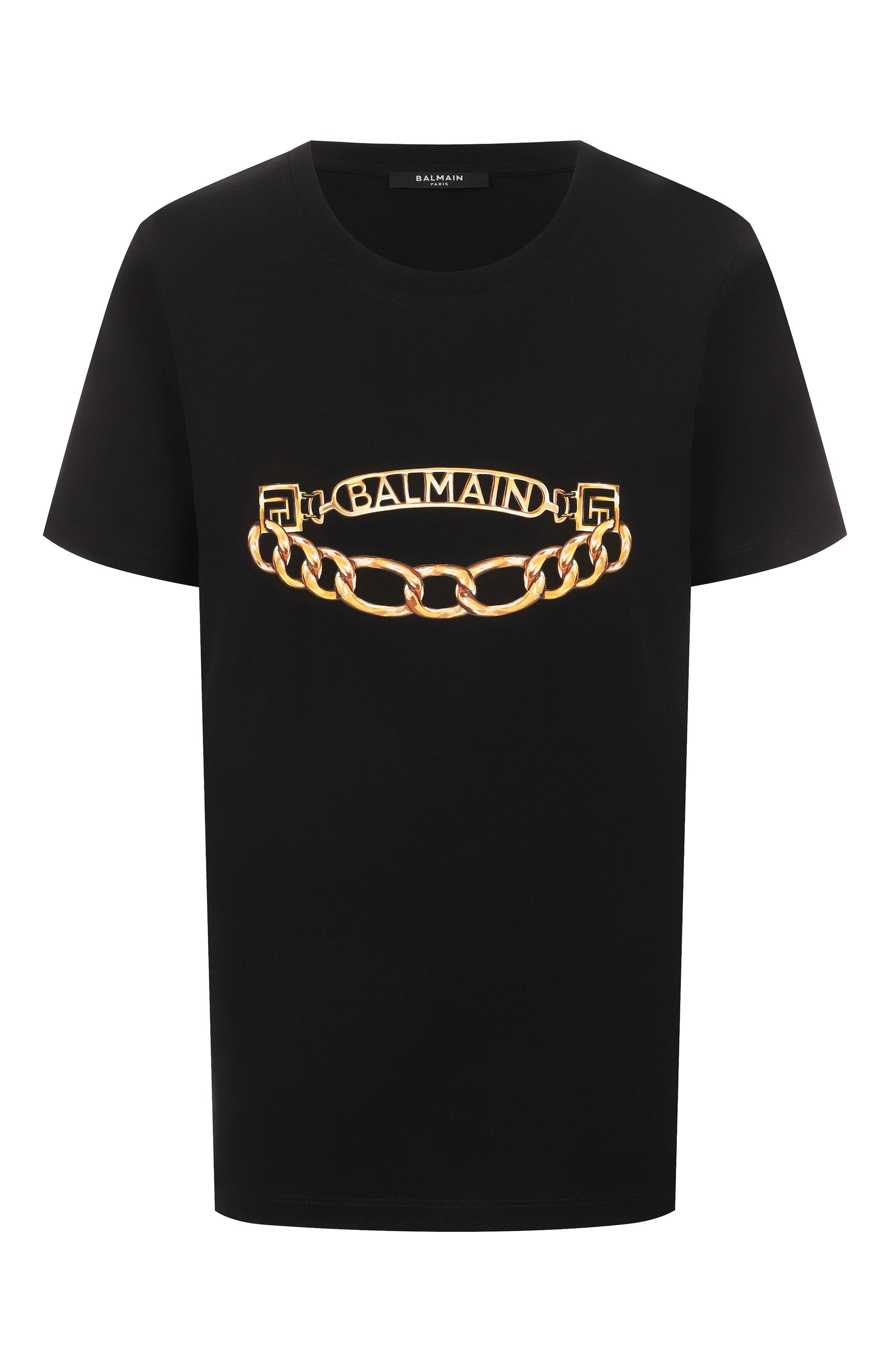 Хлопковая футболка BALMAIN, арт. FF1EF004/GE97, фото 1
