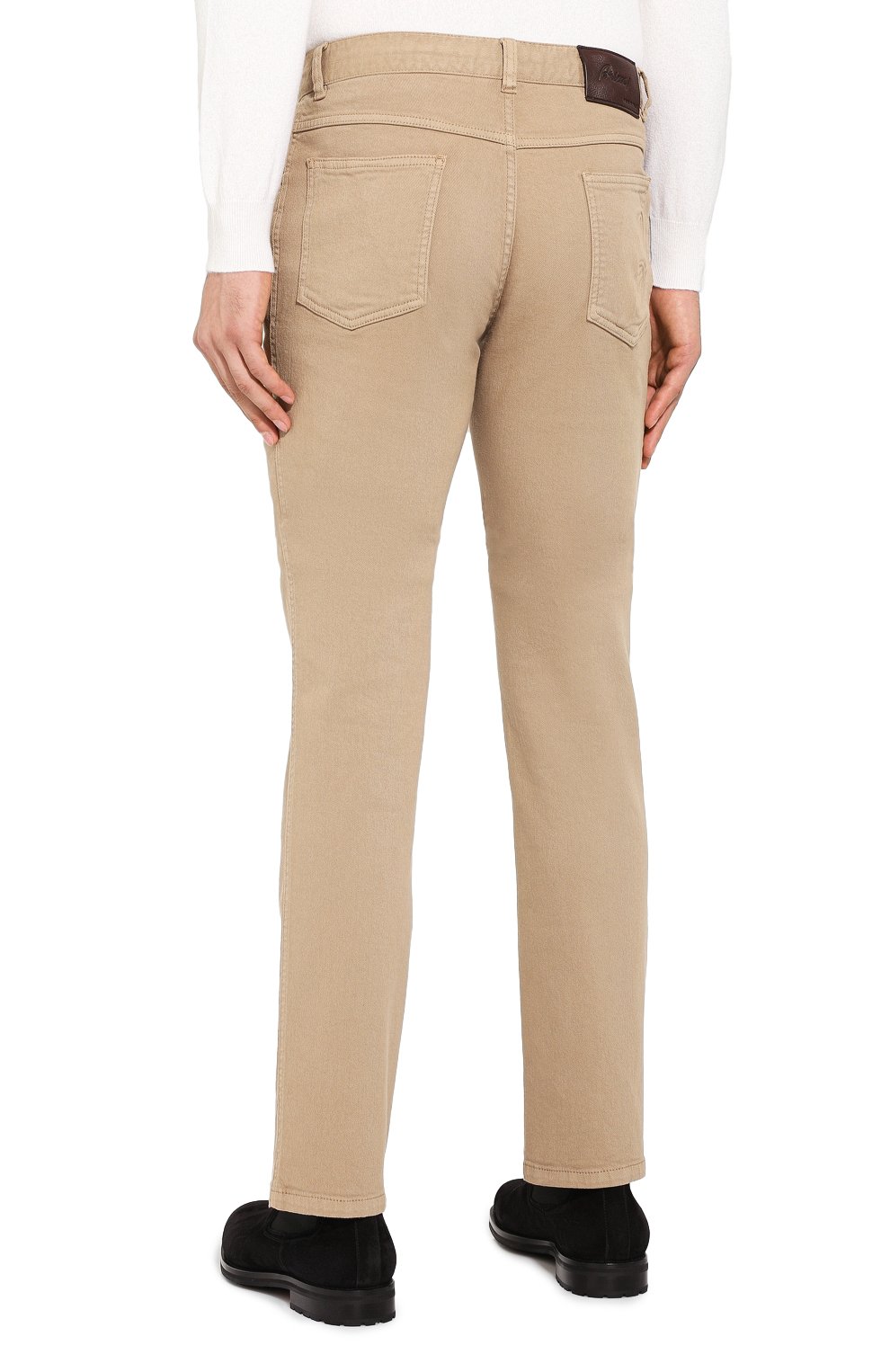 Джинсы stelvio BRIONI бежевого цвета по цене 77400 руб., арт. SPNJ0M/08T01/STELVI0, фото 4 Джинсы stelvio BRIONI, арт. SPNJ0M/08T01/STELVI0, фото 4