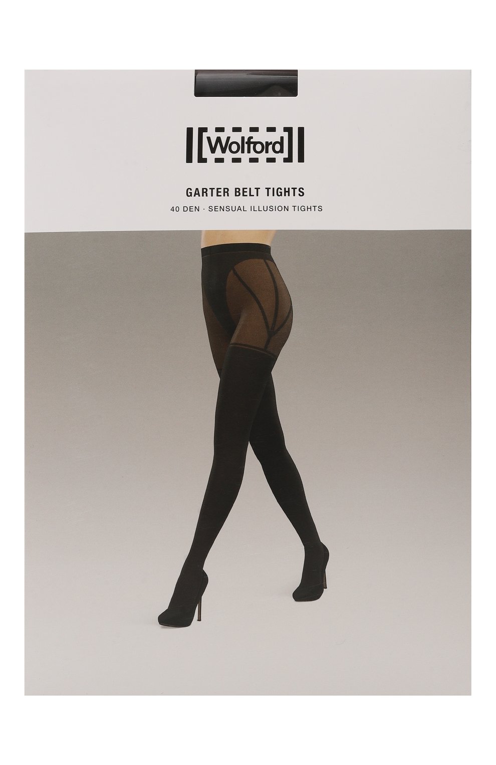 Колготки WOLFORD черного цвета по цене 9900 руб., арт. 14985, фото 1 Колготки WOLFORD, арт. 14985, фото 1