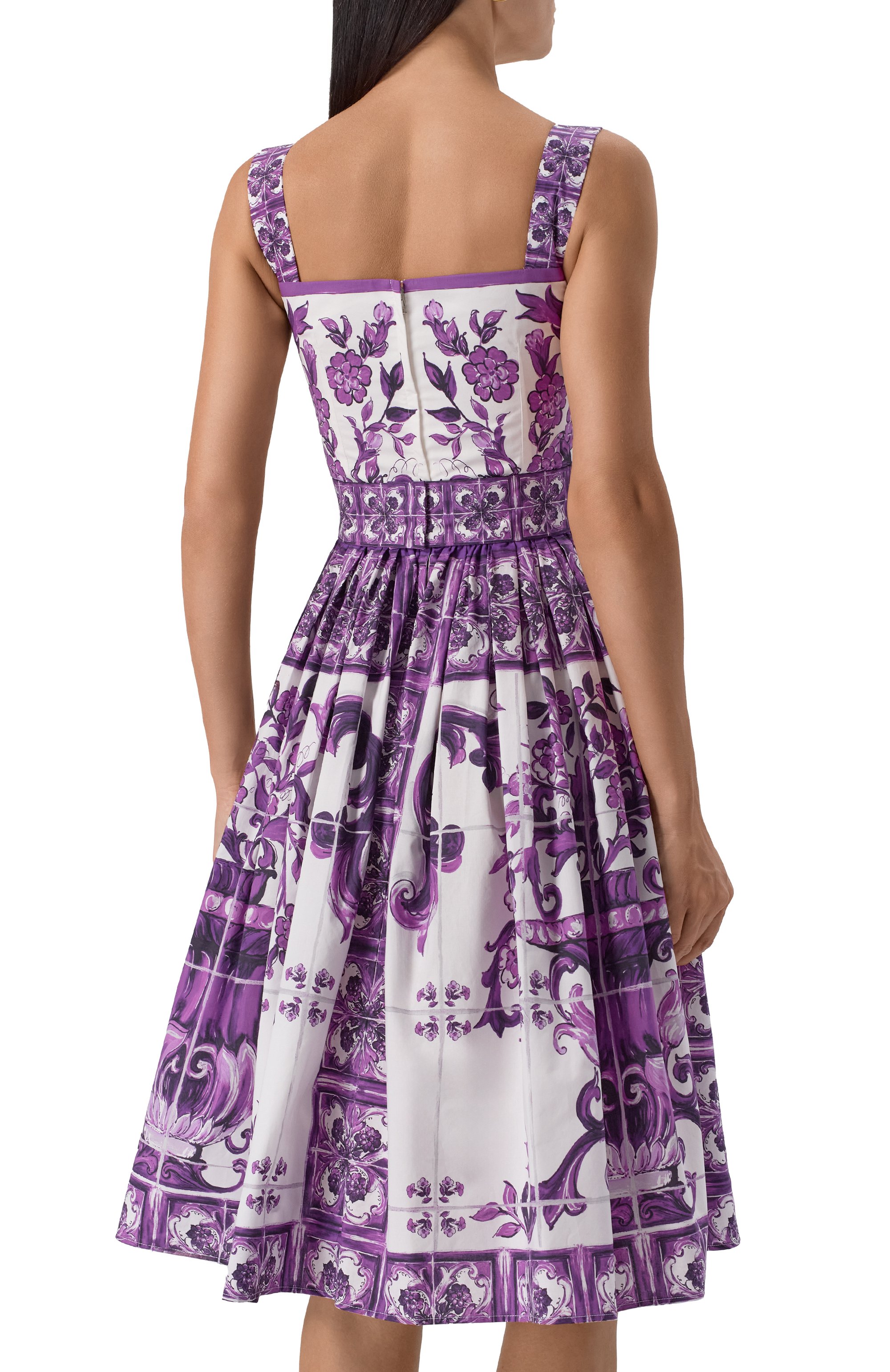 Хлопковое платье DOLCE & GABBANA, арт. F6TTJT/HH5EN, фото 4