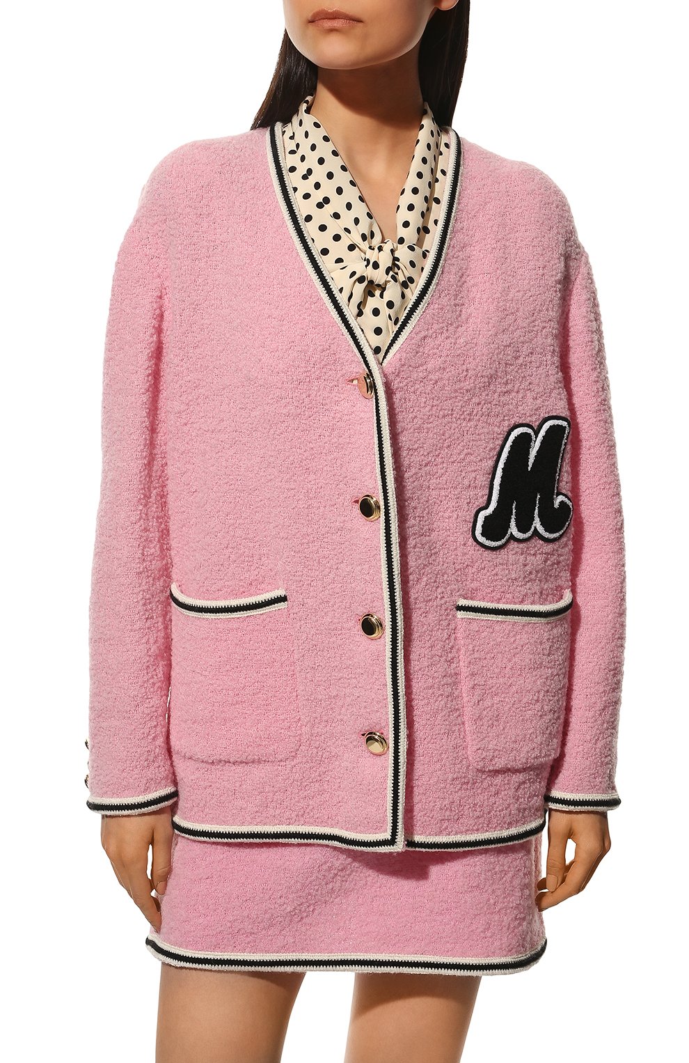 Шерстяной жакет MIU MIU, арт. MH1764-2E37-F0028, фото 3