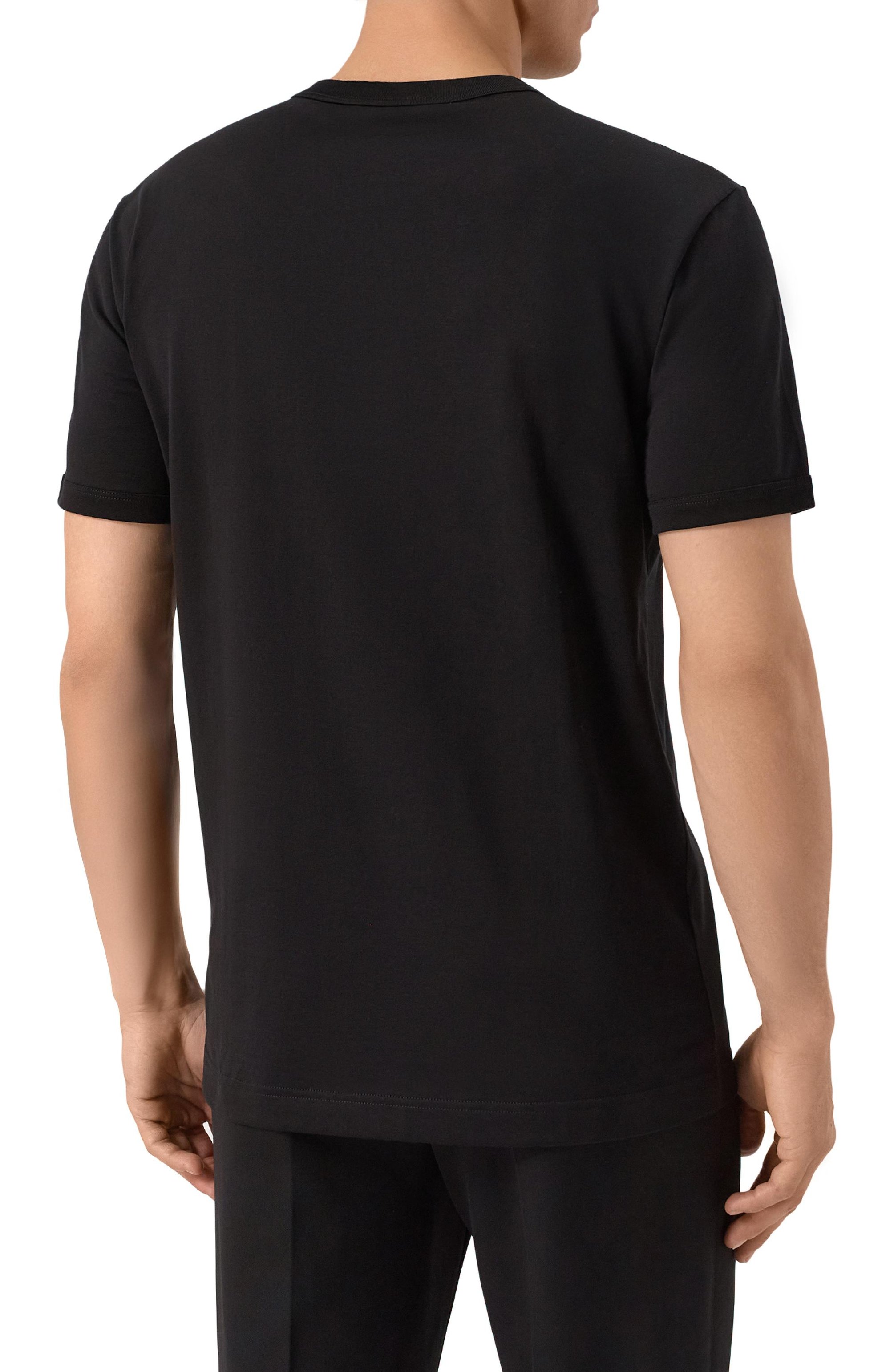 Хлопковая футболка DOLCE & GABBANA, арт. G8JX7T/G7P1A, фото 4