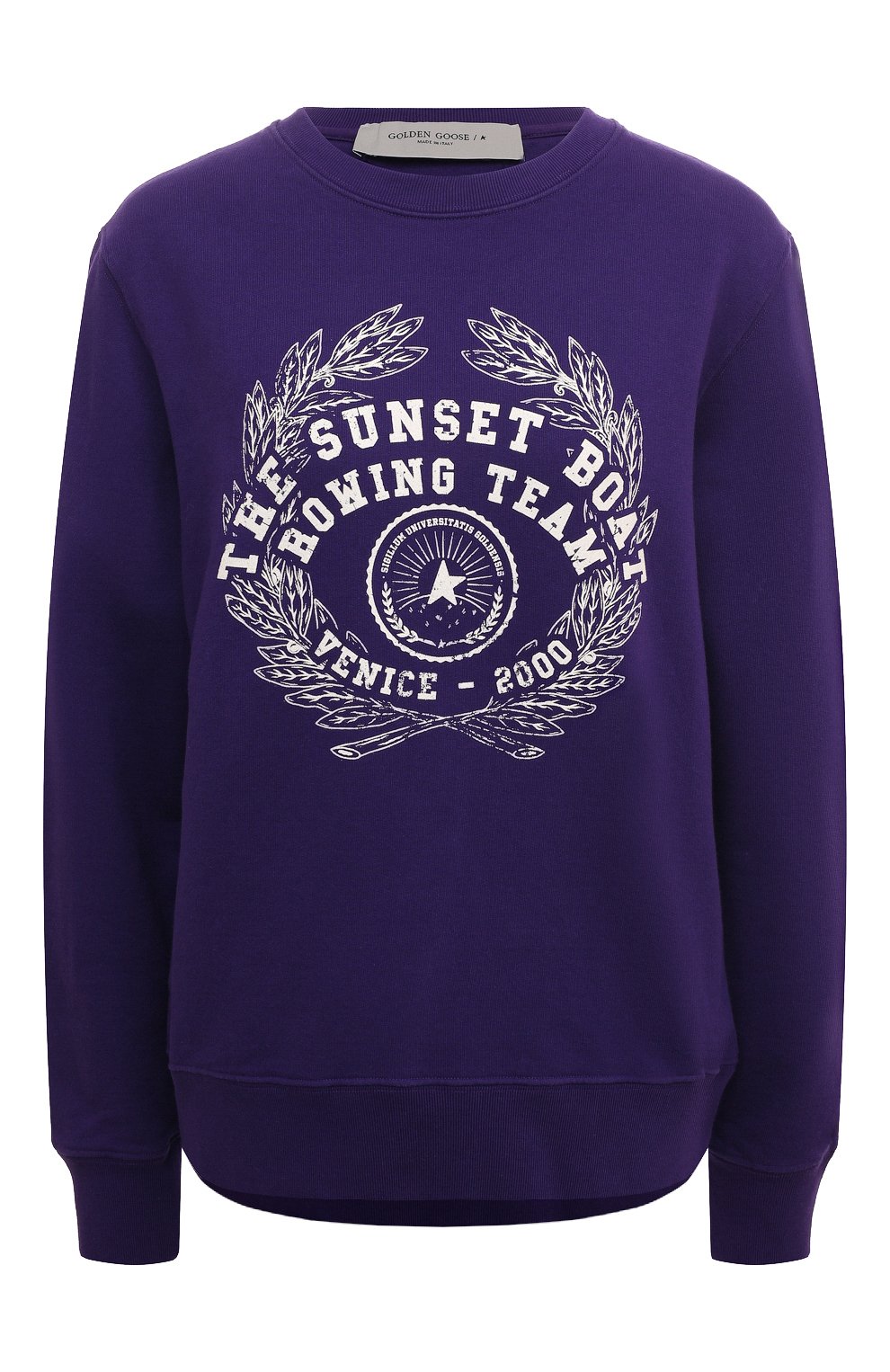 Хлопковый свитшот GOLDEN GOOSE DELUXE BRAND, арт. GWP01223/P00079845382, фото 1
