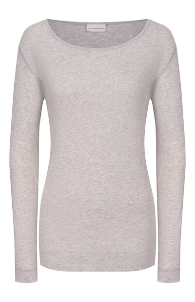 Женская хлопковый лонгслив DRIES VAN NOTEN, арт. 011132/3606