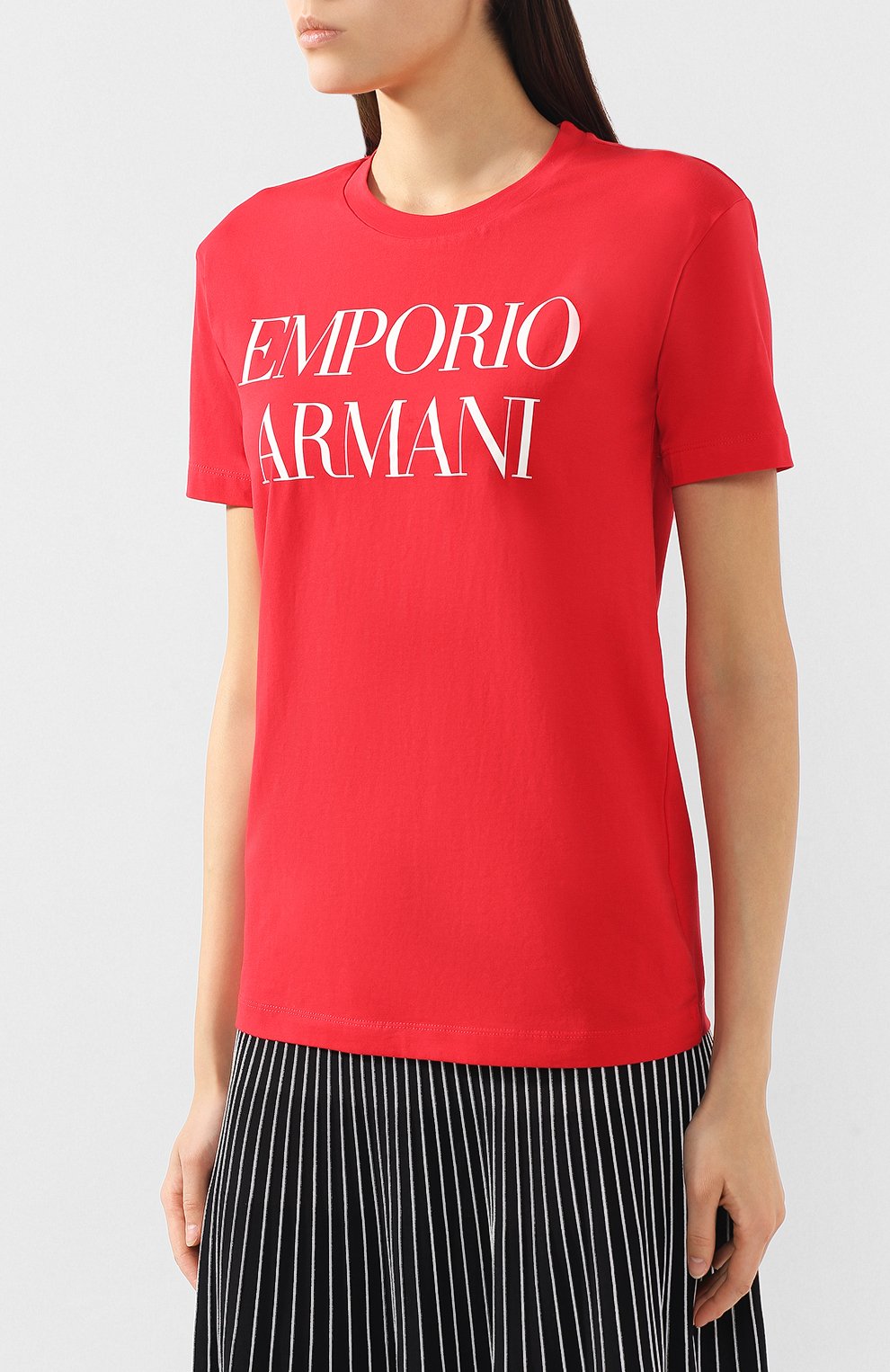 Хлопковая футболка EMPORIO ARMANI, арт. 3G2T69/2J07Z, фото 3