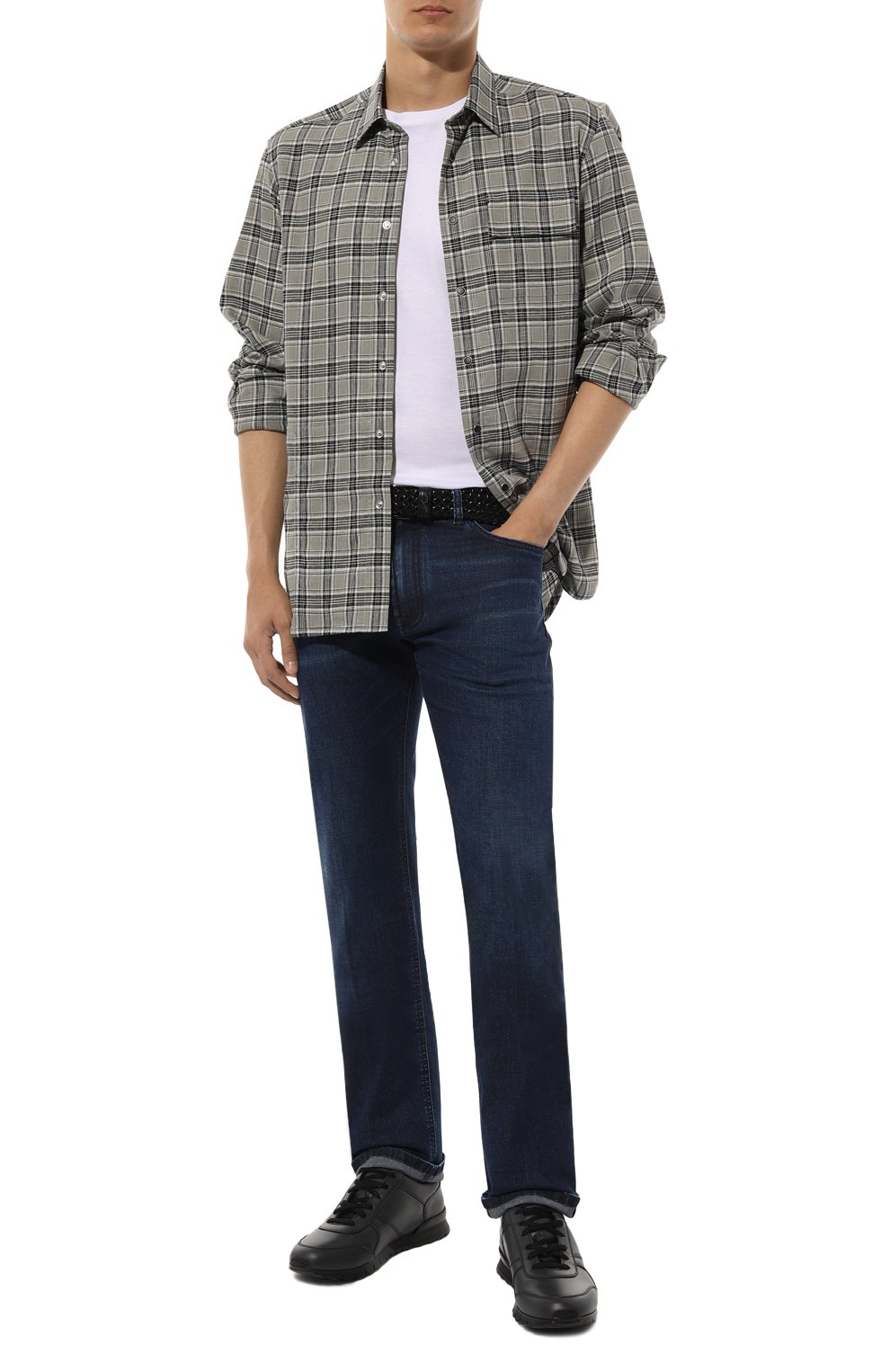 Льняная рубашка KITON, арт. UMCBUBAH08816, фото 2