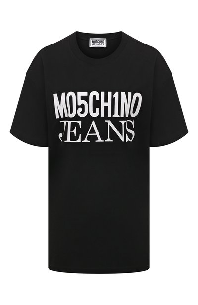 Хлопковая футболка M05CH1NO JEANS, арт. 232K2/J0707/8762, фото 1