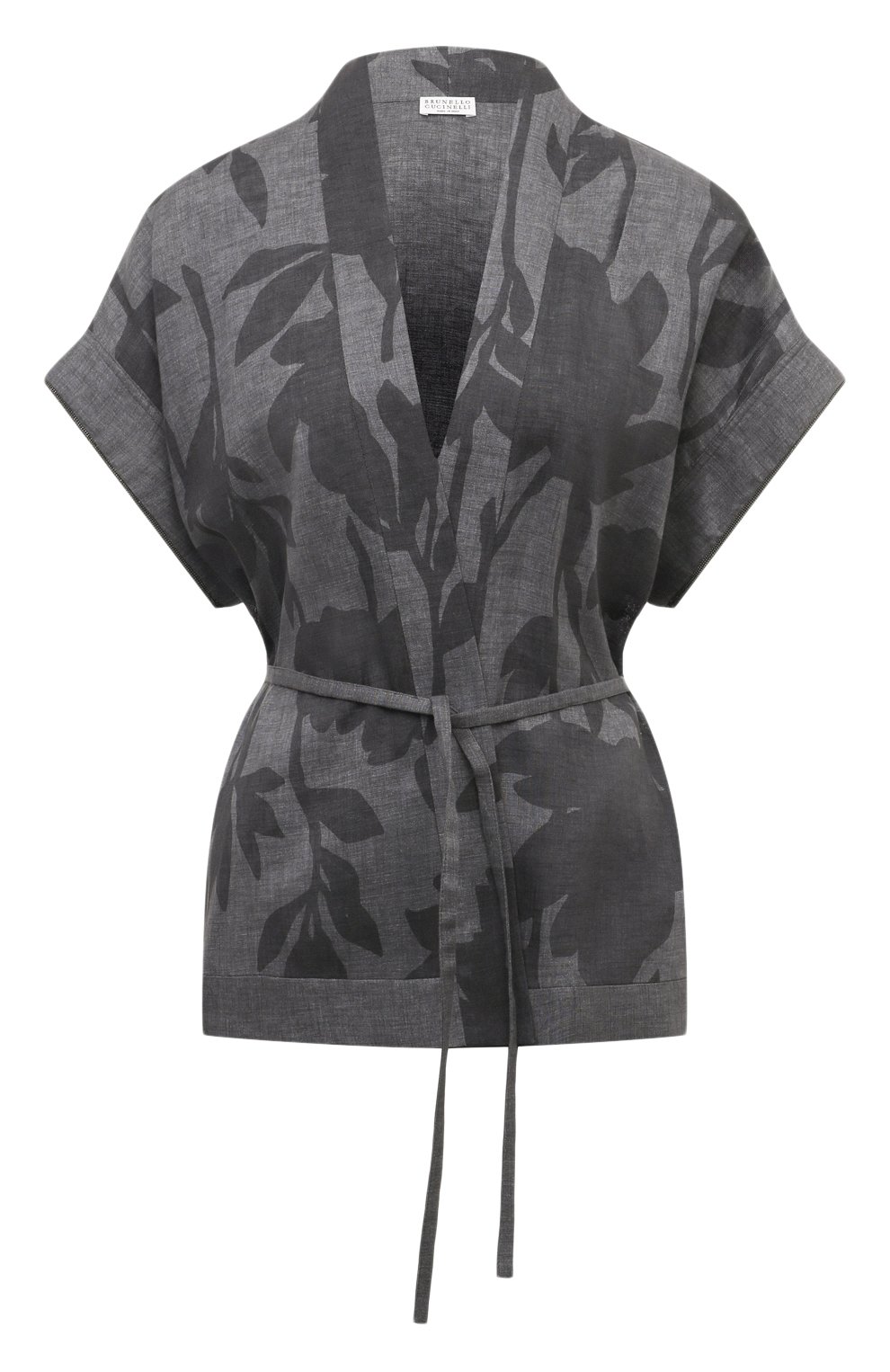 Льняной жакет-кимоно BRUNELLO CUCINELLI, арт. MB650B1344, фото 1