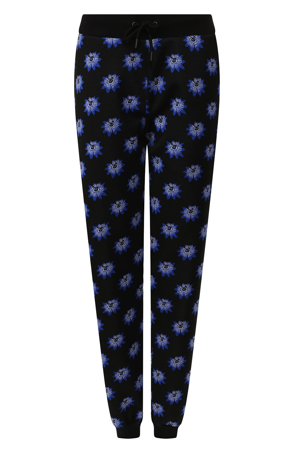 Джоггеры с принтом KENZO черного цвета по цене 24200 руб., арт. F962PA711900, фото 1 Джоггеры с принтом KENZO, арт. F962PA711900, фото 1