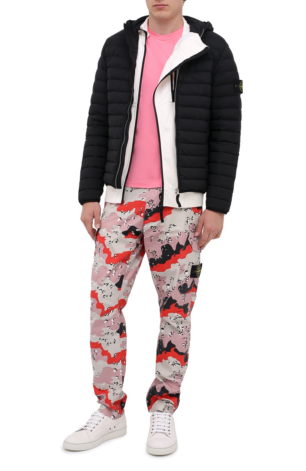 Хлопковая футболка STONE ISLAND, арт. 731524113, фото 2